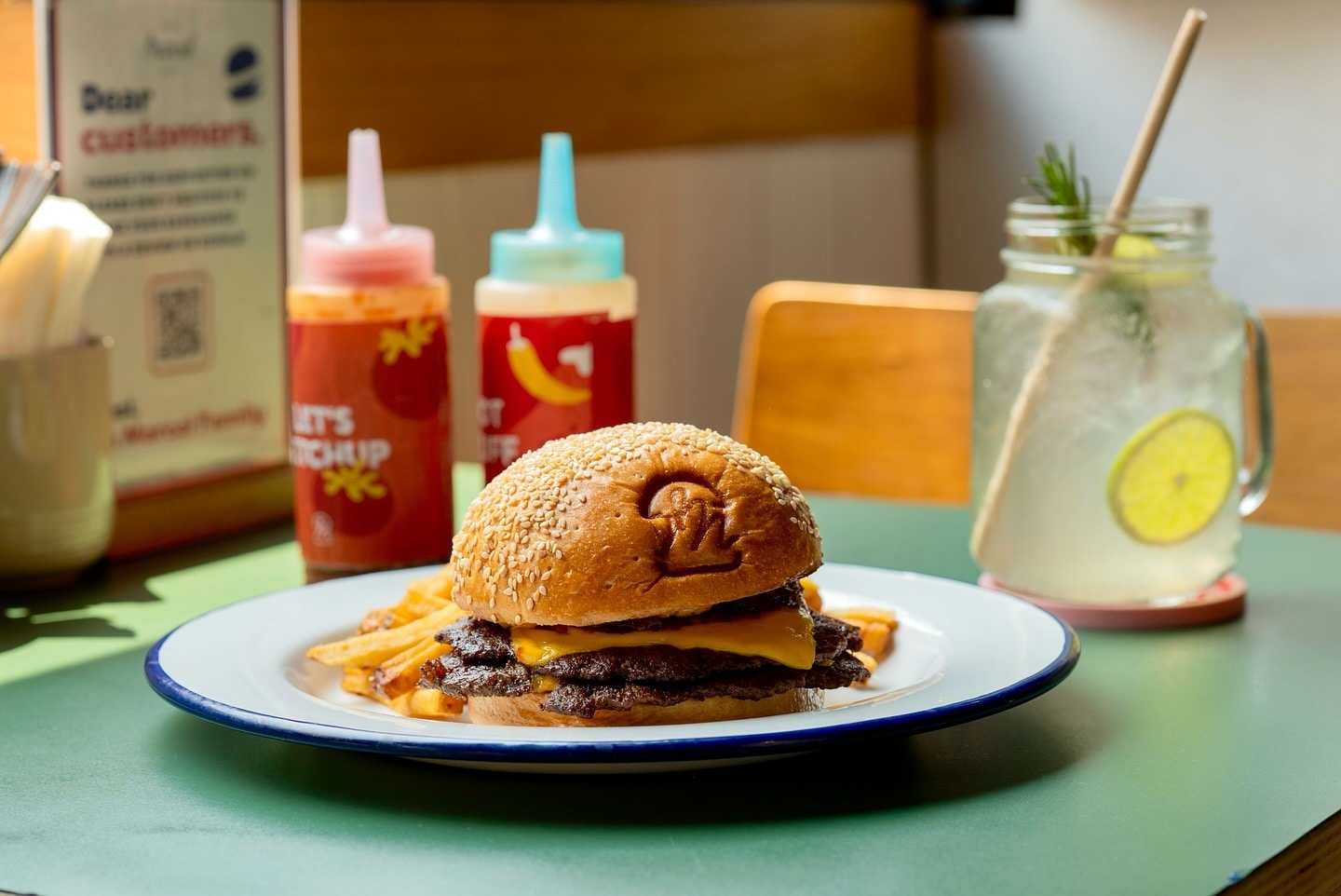 Marcel Gourmet Burger is a restaurant specializing in handcrafted French-style burgers, with carefully selected fresh ingredients 